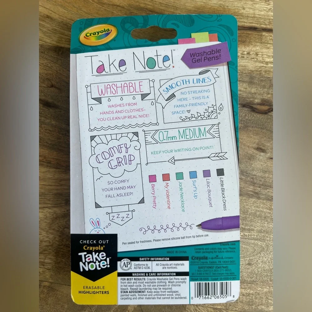 Back to School Bundle 2” Binder and 2 Pack Gel Pens Set